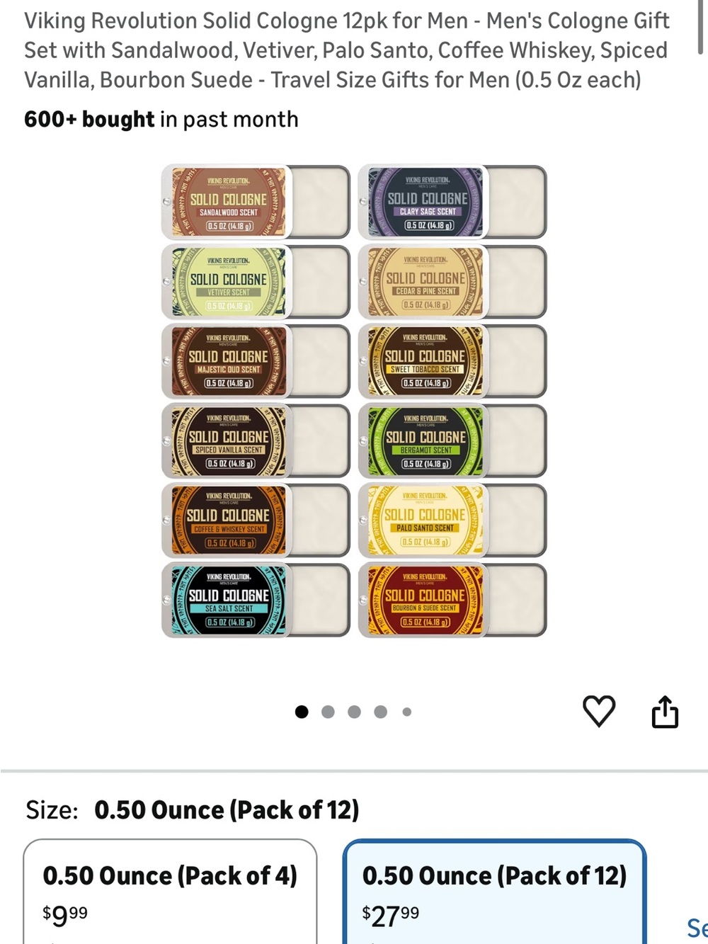 Revolution Solid Cologne Set - Brown, Green, Yellow, Blue, Purple, Orange, Black